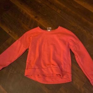 Girls Pink Adidas Crewneck